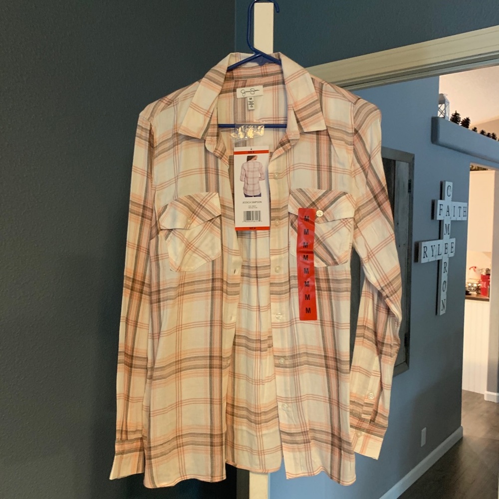 Jessica Simpson button up